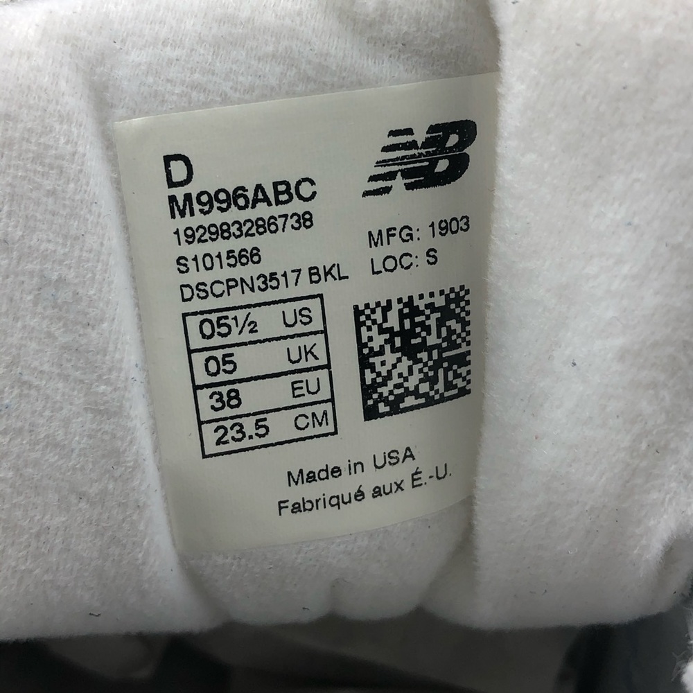 NEW BALANCE 996 Made in USA 40th Anniversary - Picture 9 of 13